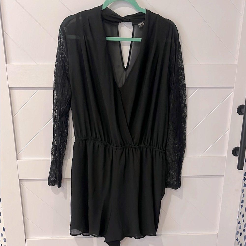 Forever 21 Plus Size Black Romper